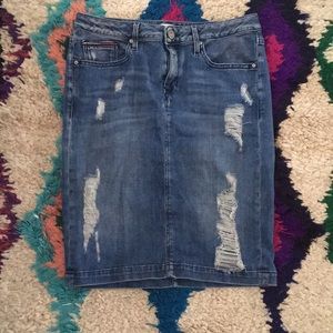 Tommy Hilfiger Denim Wendy Pencil Skirt
